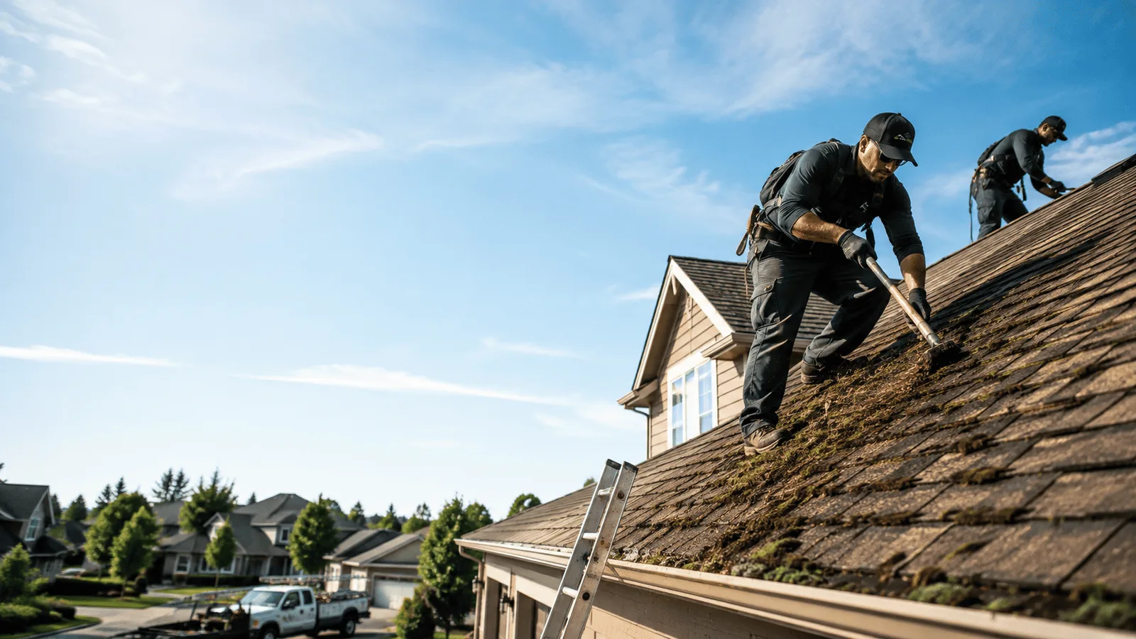 Roof Moss Removal in Gardner, MA near me